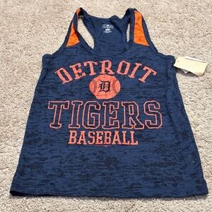 Detroit Tigers Women’s Tank Small NWT Tie dye